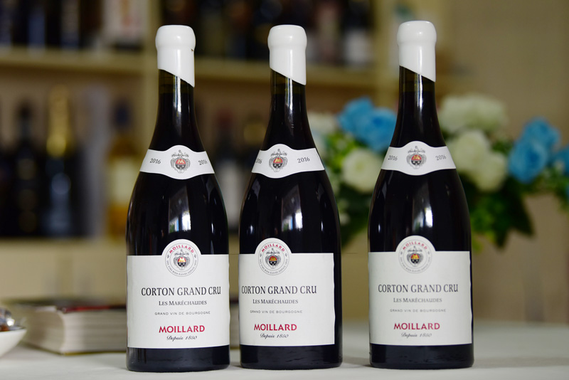 勃艮第莫兰Moillard科通马赫索特级园Corton Grand Cru 